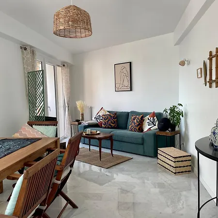 Bright Appartment With View Cagnes-sur-Mer Exterior photo